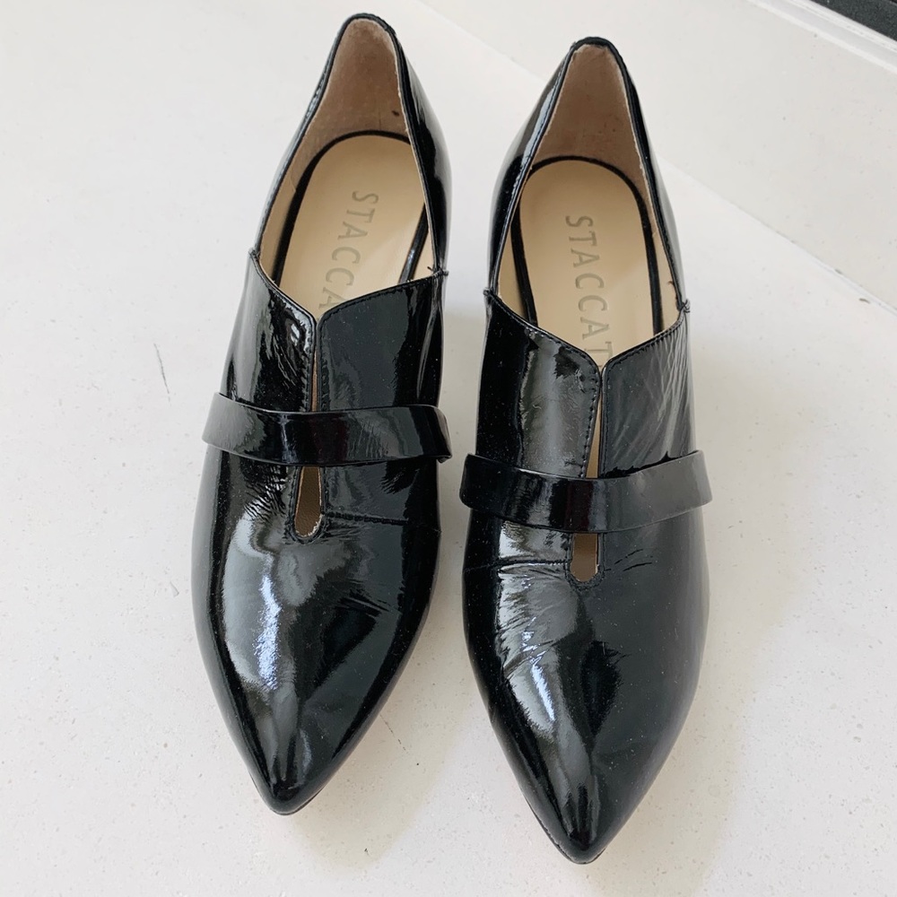 Black high heels